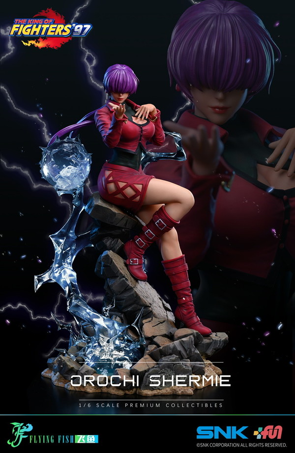 Shermie, The King Of Fighters '97, Flying Fish, Pre-Painted, 1/6